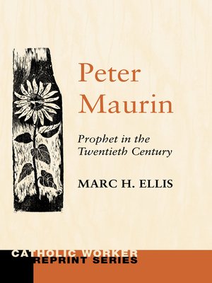 cover image of Peter Maurin